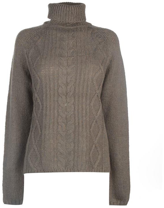 Label Lab Label Chunky Cable Knit Jumper Ladies ShopStyle