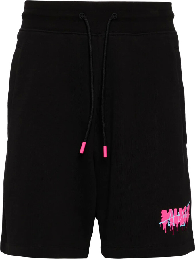 HUGO BOSS Logo printed tack short
