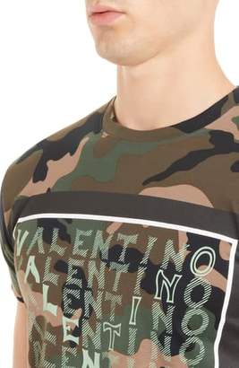 Valentino Camo Logo T-Shirt