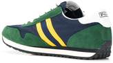 Thumbnail for your product : Polo Ralph Lauren logo embroidered colour block sneakers