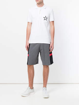 Givenchy star design polo shirt