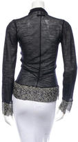 Thumbnail for your product : Jean Paul Gaultier Wool and Silk Top