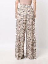 Thumbnail for your product : Patrizia Pepe Graphic-Print Trousers