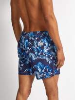 Thumbnail for your product : Polo Ralph Lauren Floral Print Swim Shorts - Mens - Blue Multi