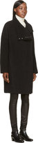 Thumbnail for your product : Helmut Lang Black Oversized Wool Coat