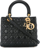 Christian Dior Vintage Lady Dior Cannage two-way hand bag