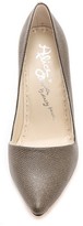 Thumbnail for your product : Alice + Olivia Dina Glitter Embossed Pumps
