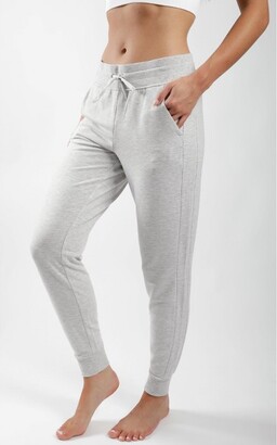 90 Degree By Reflex Womens Soft and Comfy Brushed Jogger Lounge