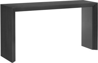 Latitude Run Modern Style Console Table made of Paulownia Solid Wood Veneer,Suitable for Foyer, Living Room, or Entryway.