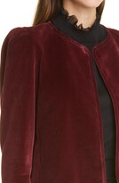 Thumbnail for your product : Lafayette 148 New York Scarlet Crop Jacket