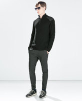 Thumbnail for your product : Zara 29489 Coated Jeans