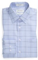 Thumbnail for your product : John W. Nordstrom Trim Fit Plaid Dress Shirt