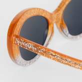 Thumbnail for your product : Burberry Glitter Detail Cat-eye Frame Sunglasses