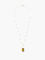 Thumbnail for your product : Bleue Burnham The Rose Sapphire & Recycled 9kt Gold Necklace - Gold