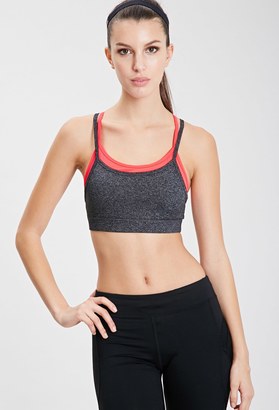 Forever 21 FOREVER 21+ High Impact - Double-Layer Sports Bra