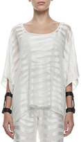 Thumbnail for your product : Alexis Tety Tiger-Stripe Knit Top