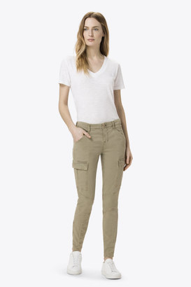 J Brand Houlihan Mid-Rise Cargo in Distressed Silver Sage