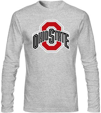 Annora Hayden-Moreland Mens Ohio State Buckeyes logo Long Sleeve Shirt S Black