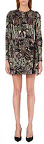 Thumbnail for your product : Valentino Butterfly-detail jacquard-knit dress