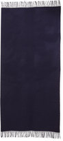 Thumbnail for your product : Burberry Cashmere Fringe Wrap, Military Navy
