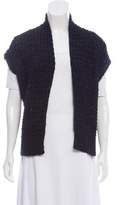 Thumbnail for your product : Adam Open-Knit Patterned Vest Black Open-Knit Patterned Vest