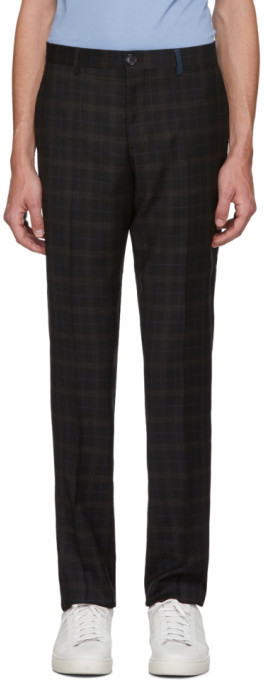 mens tartan plaid dress pants