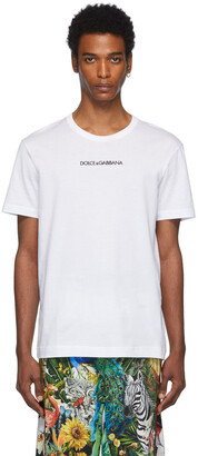 Dolce & Gabbana White Logo T-Shirt