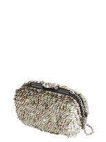 Thumbnail for your product : Corto Moltedo Susan Metallic Sequined Clutch