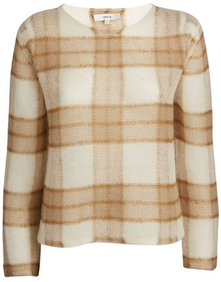 vince plaid sweater