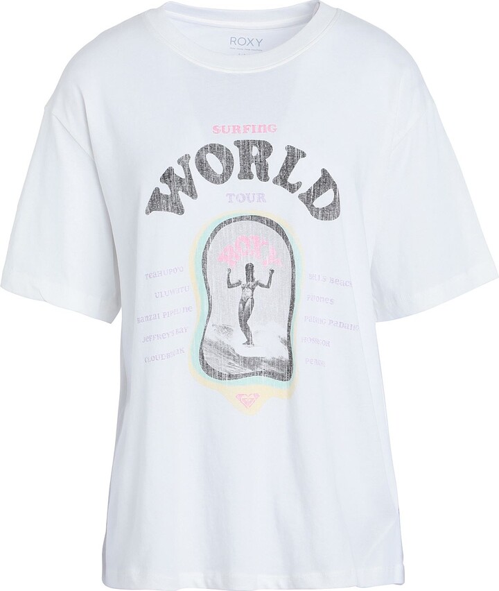 Roxy ShopStyle - T Oversized (Anthracite) T-Shirt 1990 Shirt Women\'s