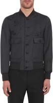 Thumbnail for your product : Alexander McQueen Wool Bomber Jacket