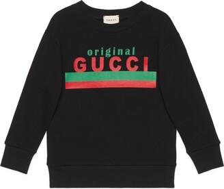 Gucci Children's 'Original Gucci' print sweatshirt