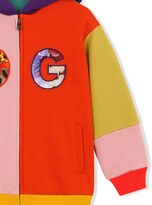 Thumbnail for your product : Dolce & Gabbana Children Logo-Patch Colour-Block Hoodie