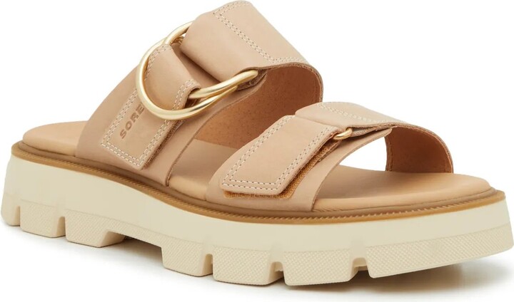 Lucky Brand Biricha Floral Flat Sandals Women's Sandals Peppermint