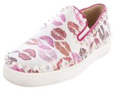 Thumbnail for your product : Christian Louboutin Pik Boat Slip-On Sneakers