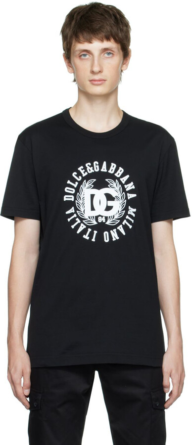 Dolce & Gabbana Black Men's T-shirts | Shop the world's largest 