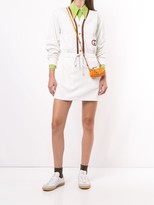 Thumbnail for your product : Gucci Pre-Owned Ribbed Detailing Drawstring Dress