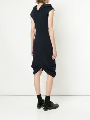 Comme Des Garçons Pre-Owned Short-Sleeve Midi Dress