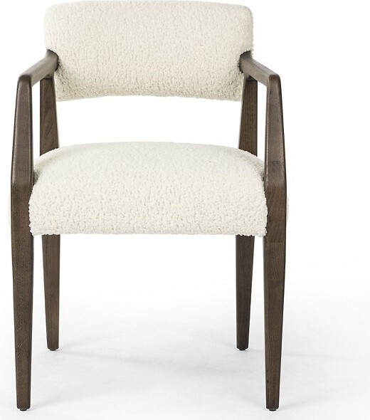 Four Hands Tyler Dining Armchair in Brown