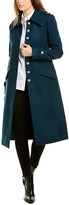 Thumbnail for your product : AVEC LES FILLES Wool-Blend Military Coat