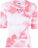 Thumbnail for your product : MSGM tie-dye print T-shirt