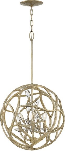Hinkley Eve Pendant Light in Gold, Size: Small