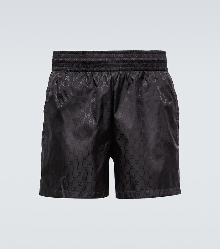 Men's Swimwear Gucci Gg Jacquard Swim Shorts GUCCI GG
