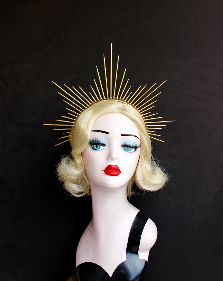 virgin mary headpiece