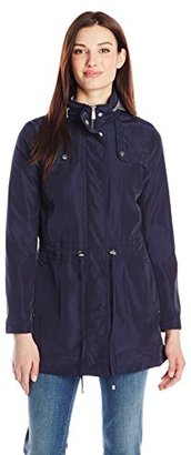 Kenneth Cole Women's Front Anorak with Hood