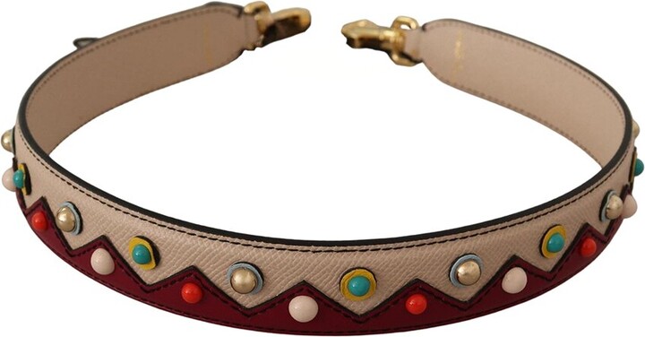 Dolce & Gabbana Leather Bag Strap