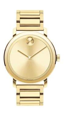 Movado BOLD Evolution Light Gold Ion-Plated Stainless Steel Bracelet Watch