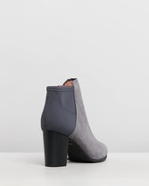 Thumbnail for your product : Vionic Women's Grey Heeled Boots - Whitney Ankle Boots - Size One Size, 9 at The Iconic
