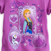 Thumbnail for your product : Disney Anna and Olaf Tee for Girls