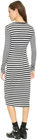 Thumbnail for your product : Three Dots Long Sleeve Crew Neck Dress